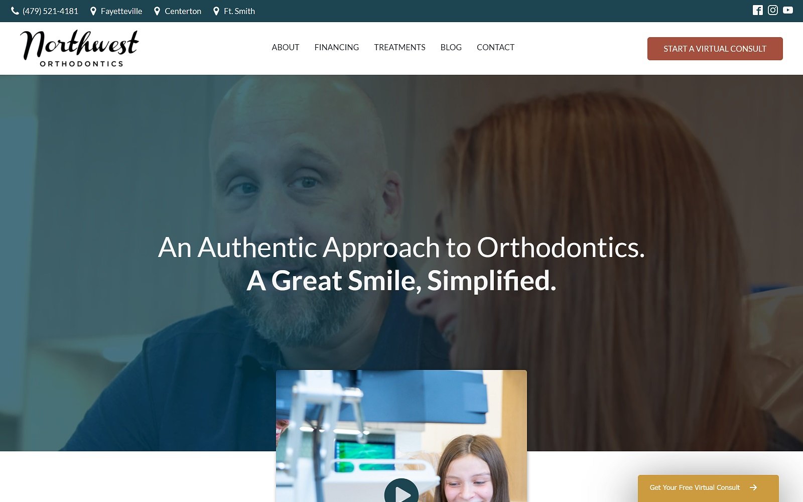 Nw-ortho. Com screenshot