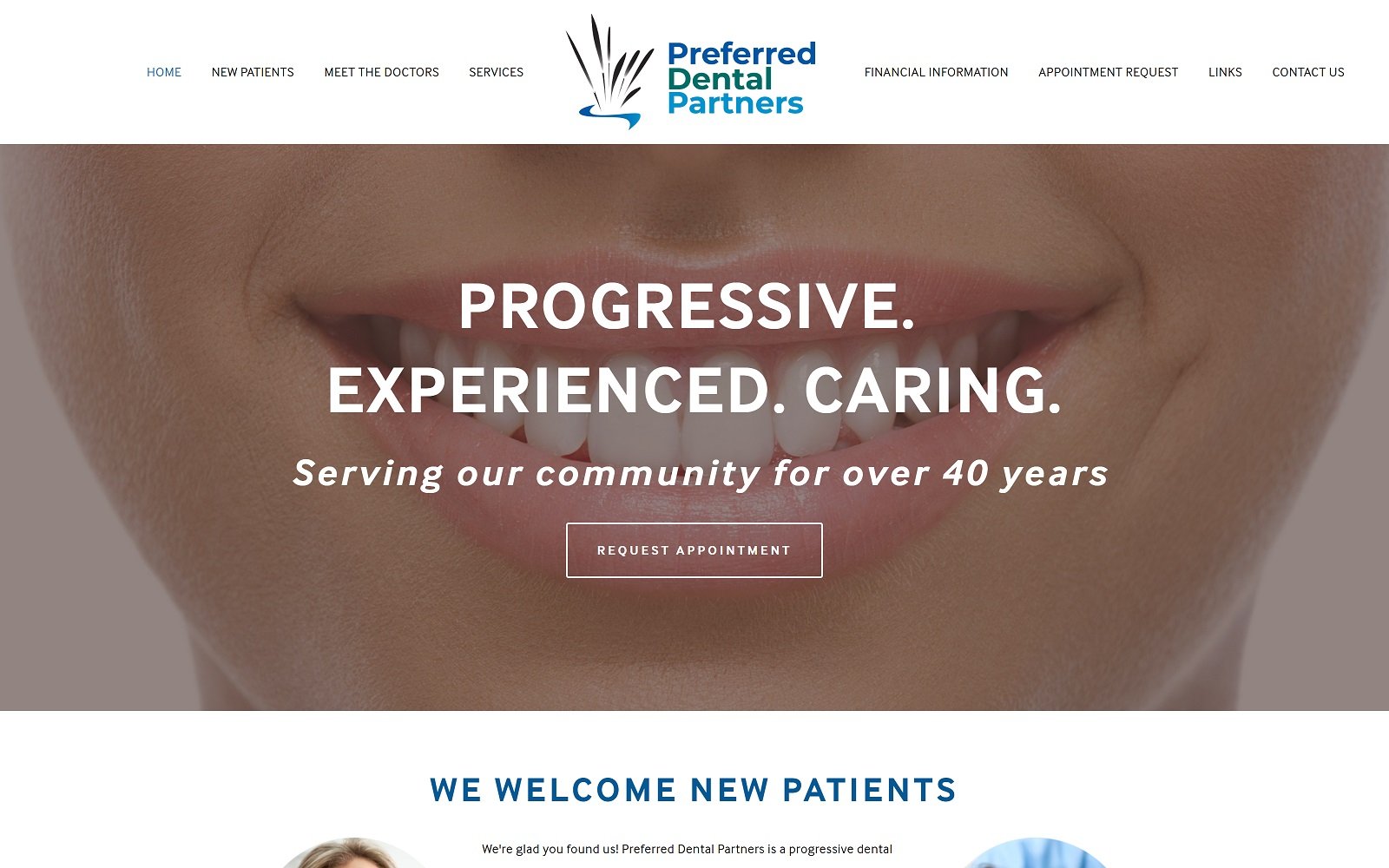 Pdpdentists. Com screenshot