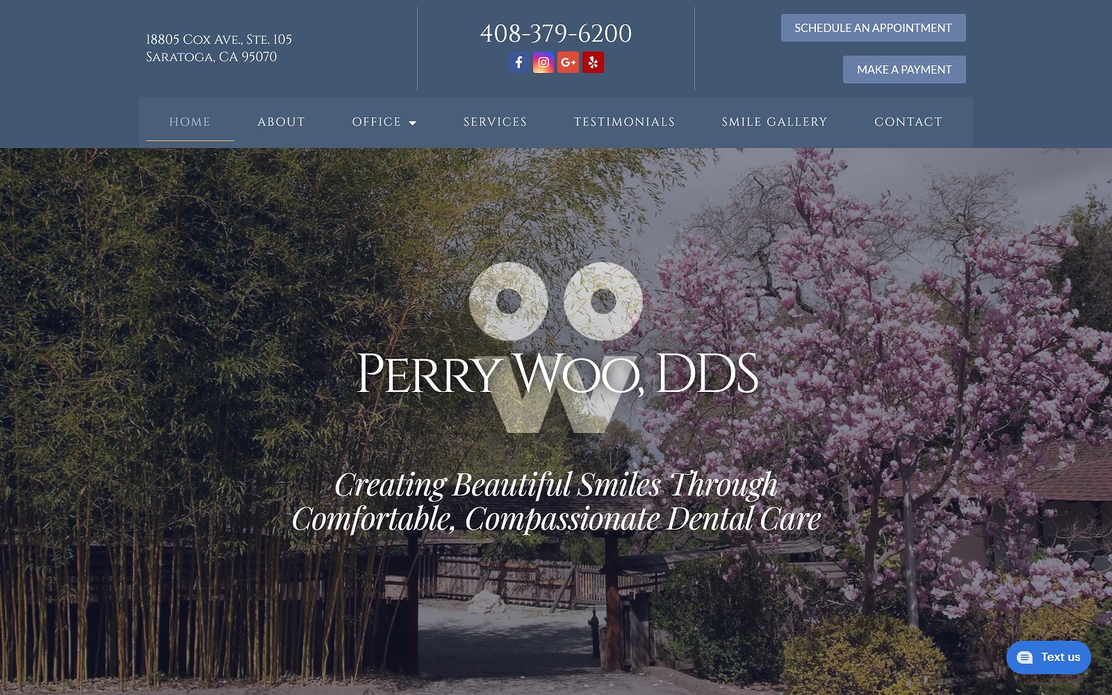 Perrywoodds. Com screenshot