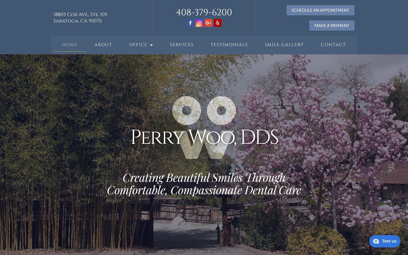 Perrywoodds. Com screenshot