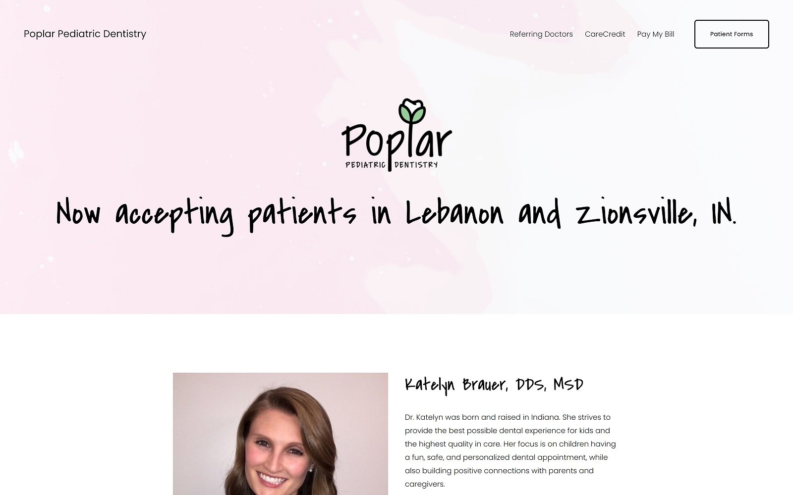 Poplarpd. Com screenshot