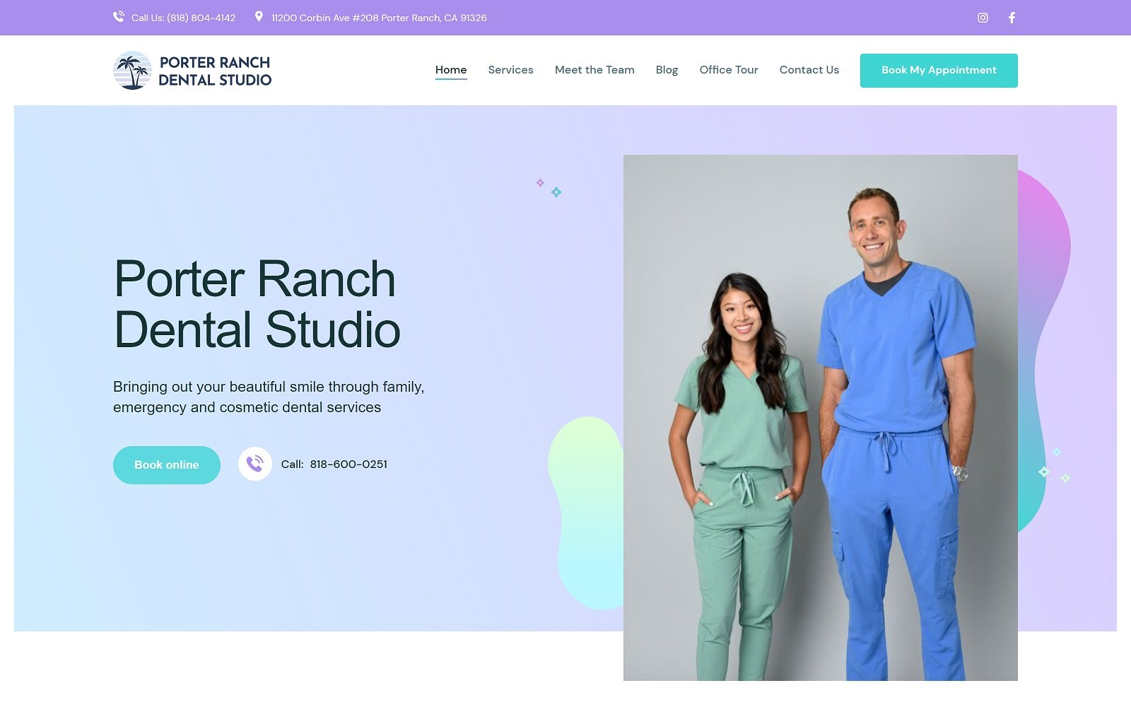 Porterranchdentalstudio. Com screenshot