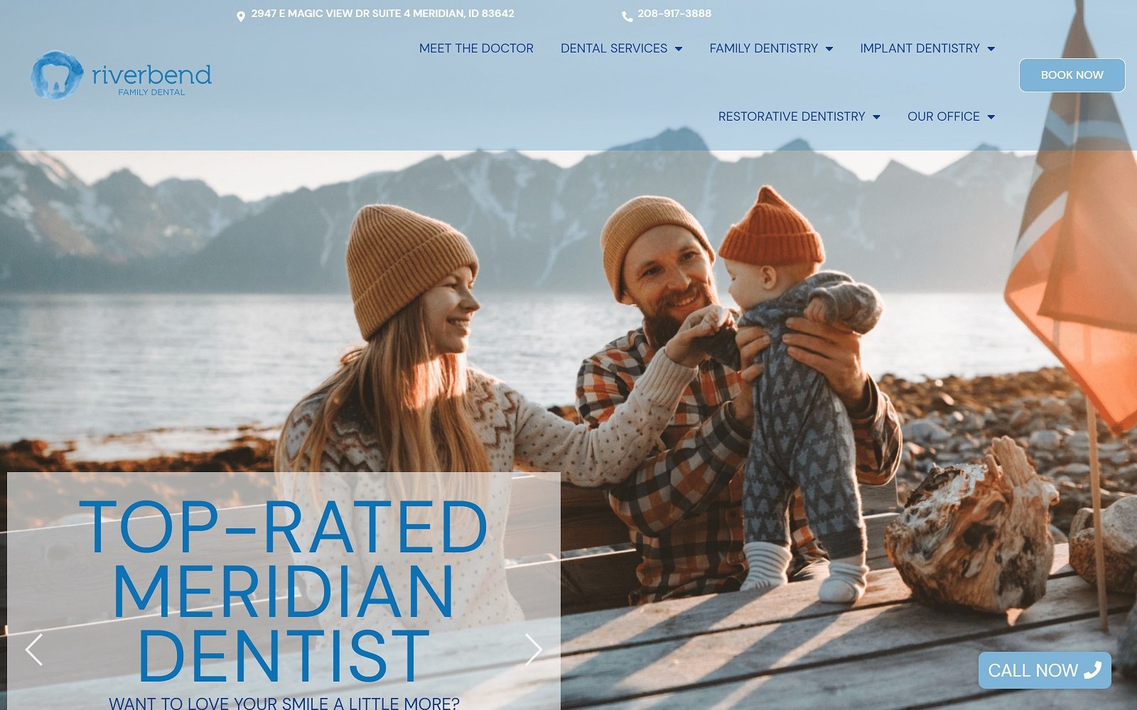 Riverbendfamilydentist. Com screenshot