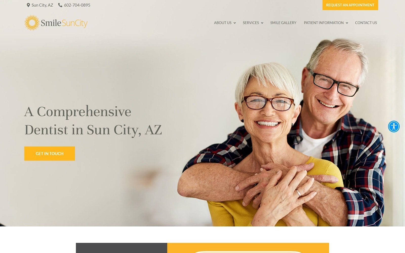 Smilesuncity. Com screenshot