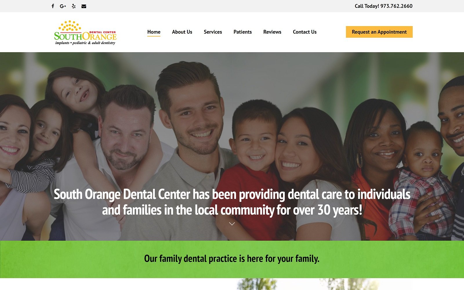 Southorangedentalcenter. Com screenshot