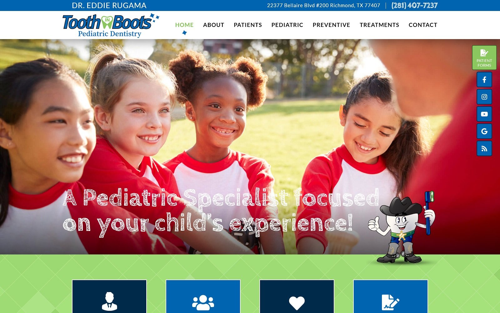 Toothinboots. Com screenshot