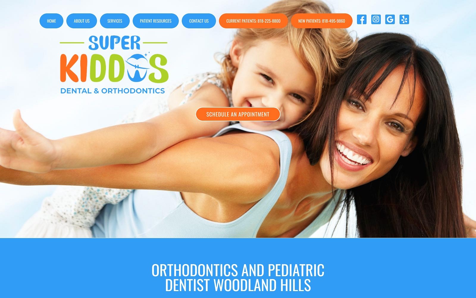 Topdentistforkids. Com screenshot