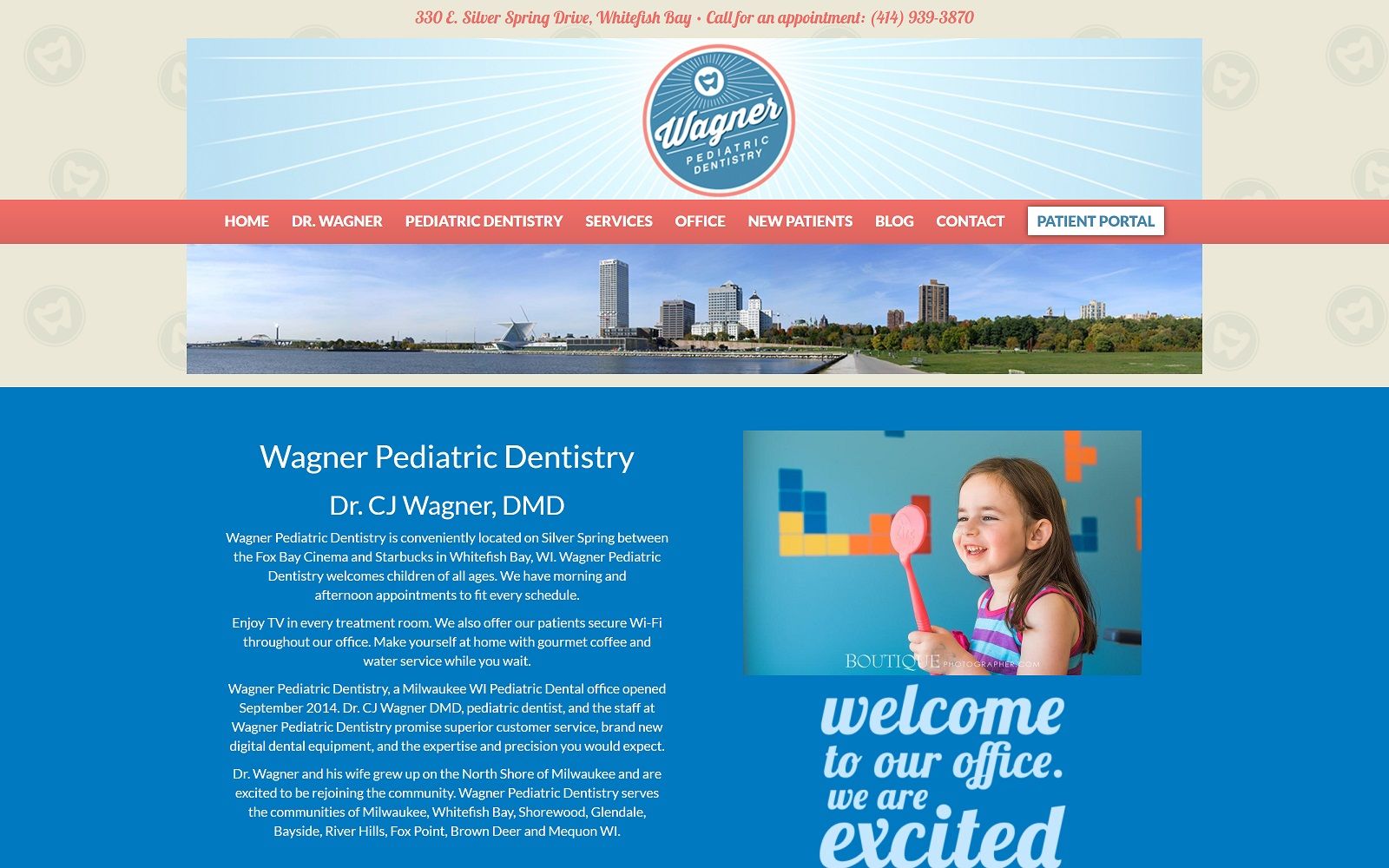 Wagnerpediatricdentistry. Com screenshot