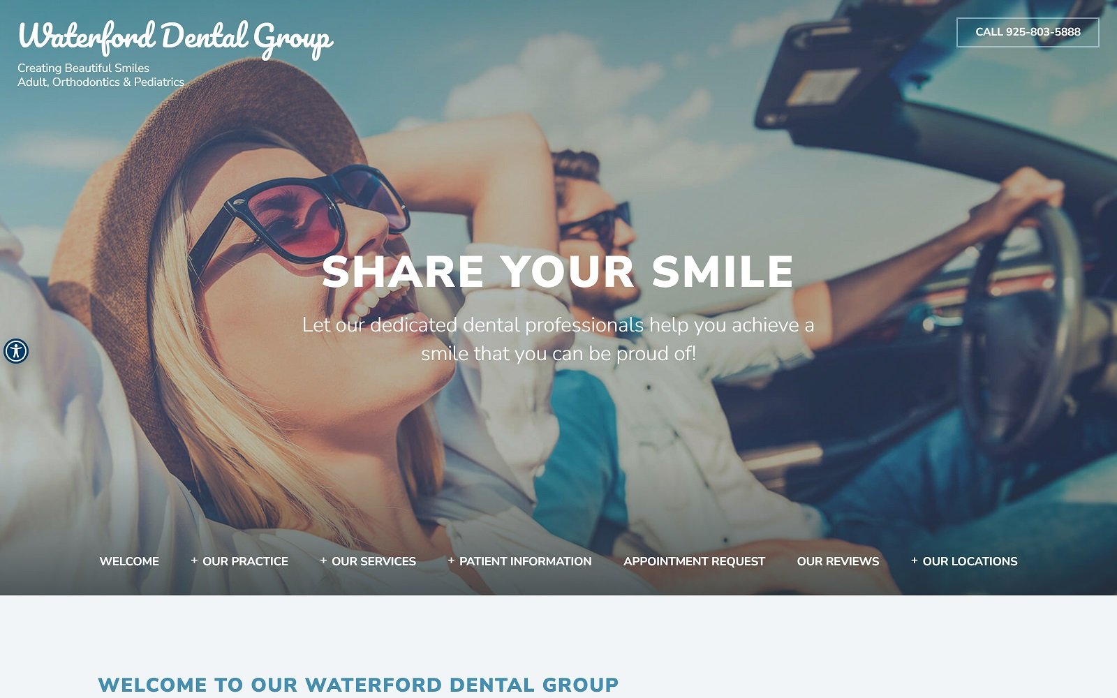 Waterforddentalgroup. Com screenshot