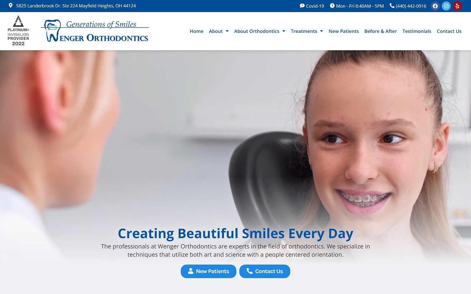 Wengerortho. Com screenshot