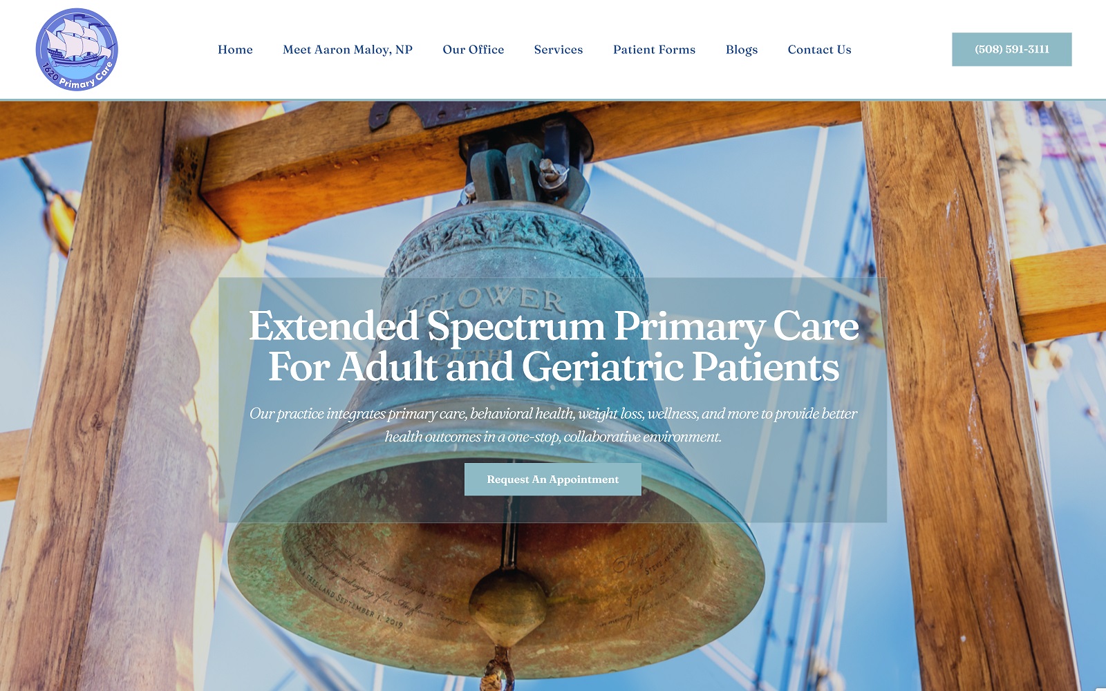 1620primarycare.com screenshot