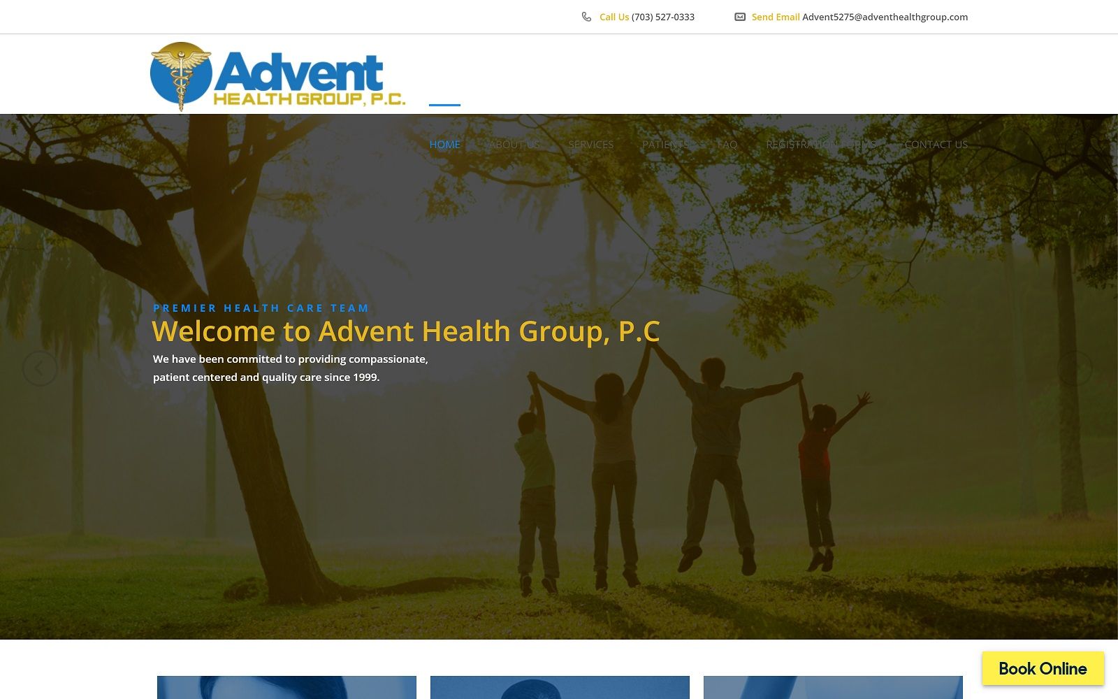 adventhealthgroup.com screenshot
