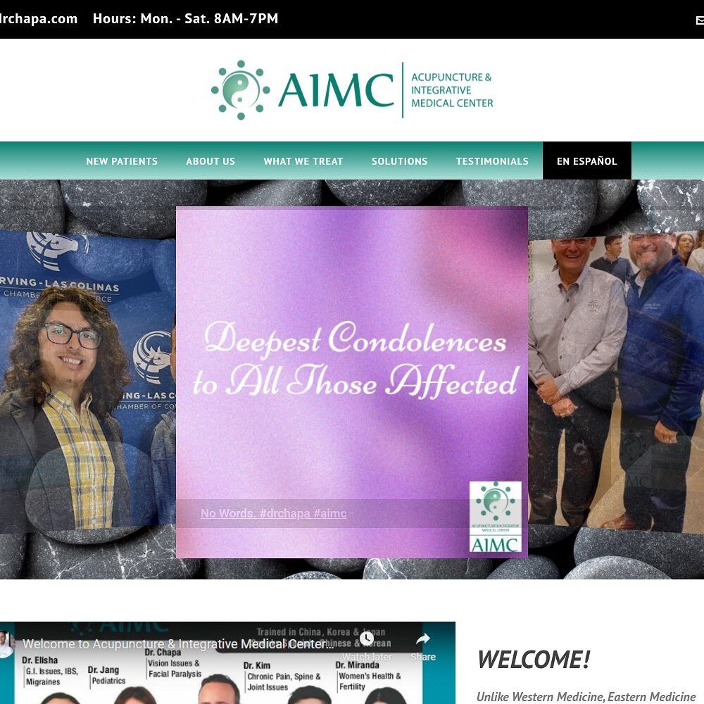 aimcdfw.com screenshot