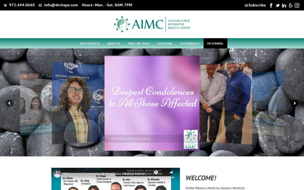 aimcdfw.com screenshot