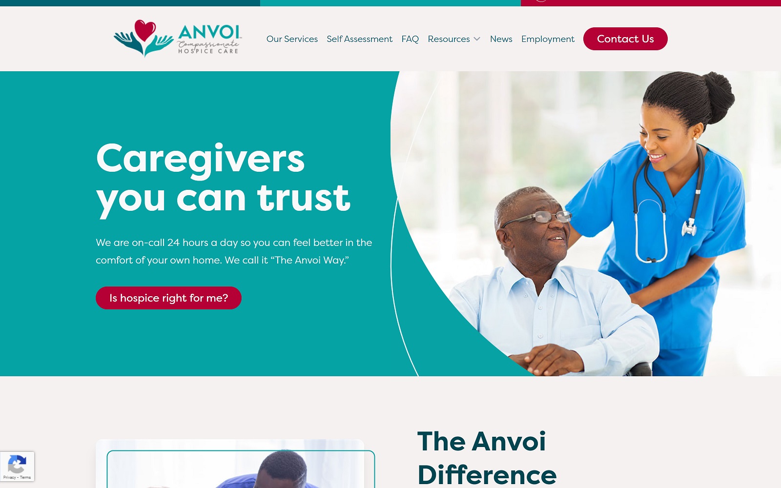 anvoihealth.com screenshot