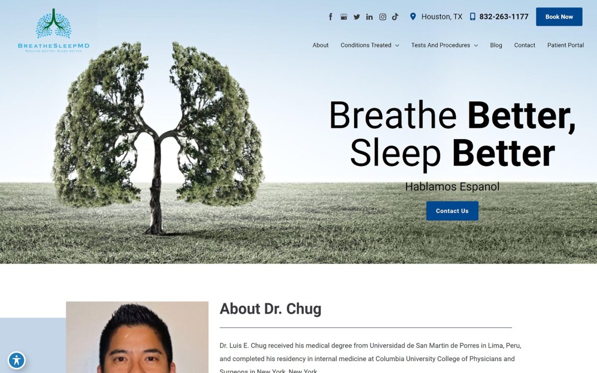 breathesleepmd.com screenshot