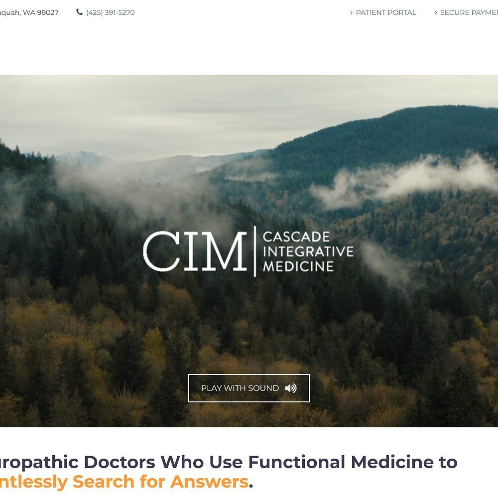 cascadeintegrativemedicine.com screenshot