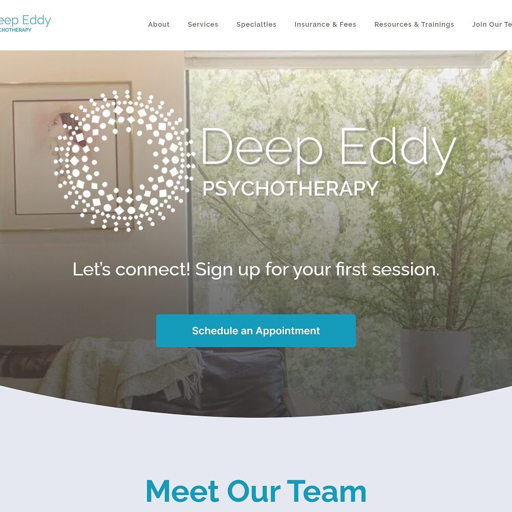 deepeddypsychotherapy.com screenshot