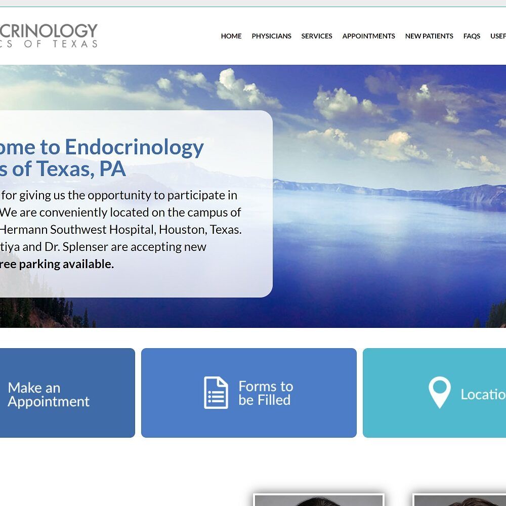 endoclinicstx.com screenshot