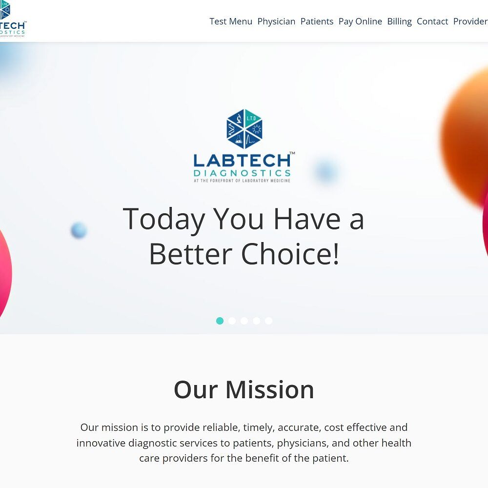 labtechdiagnostics.net screenshot