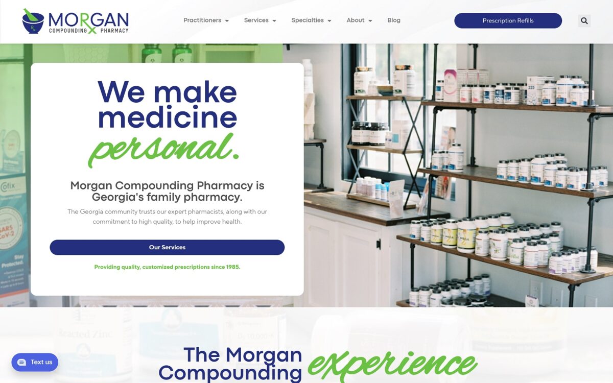 morgancompounding.com screenshot