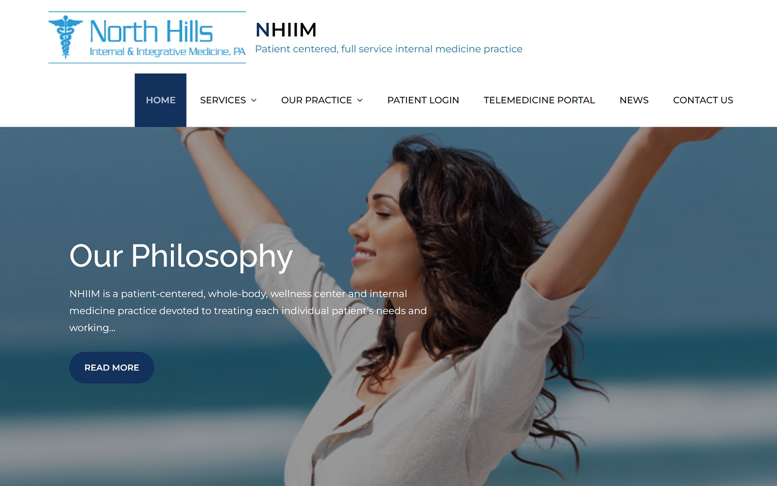 northhillsinternalmedicine.com screenshot