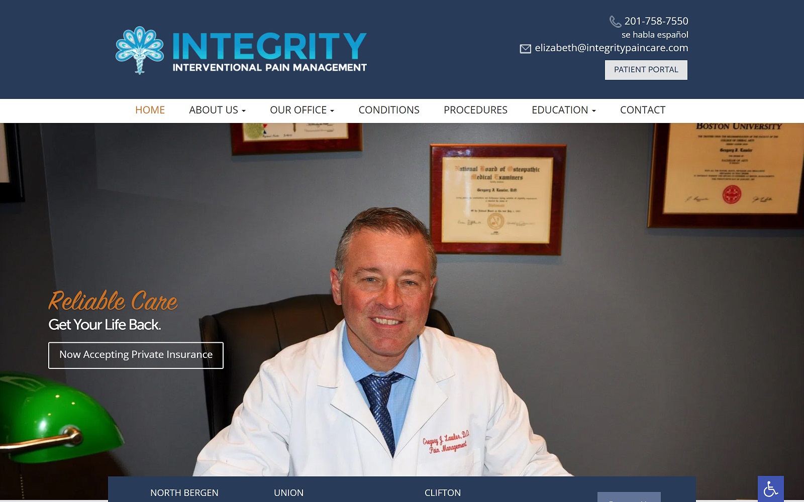 northjerseyinterventionalpain.com screenshot