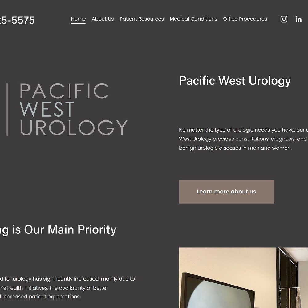 pacificwesturology.com screenshot