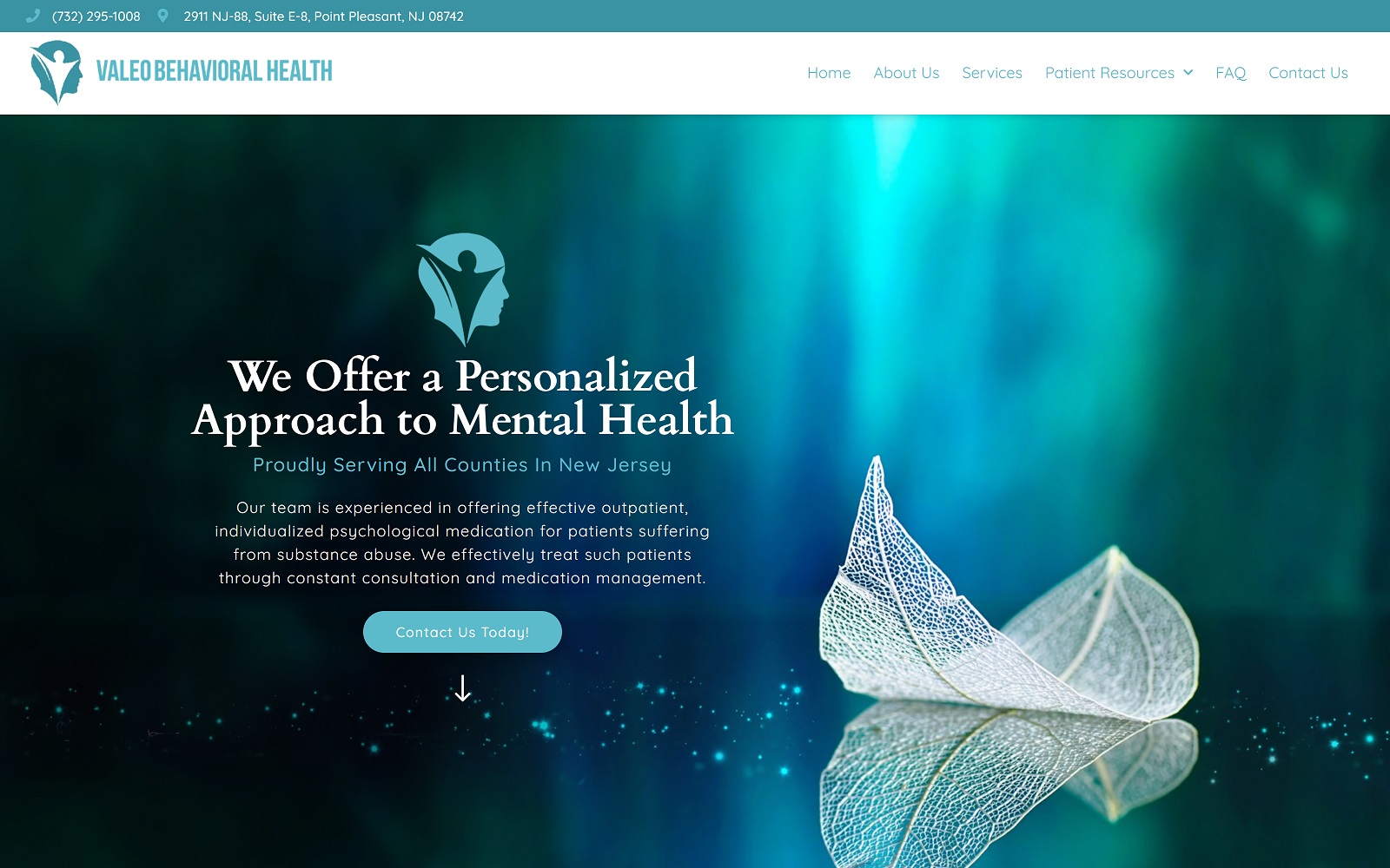 pointpleasantbehavioralhealth.com screenshot