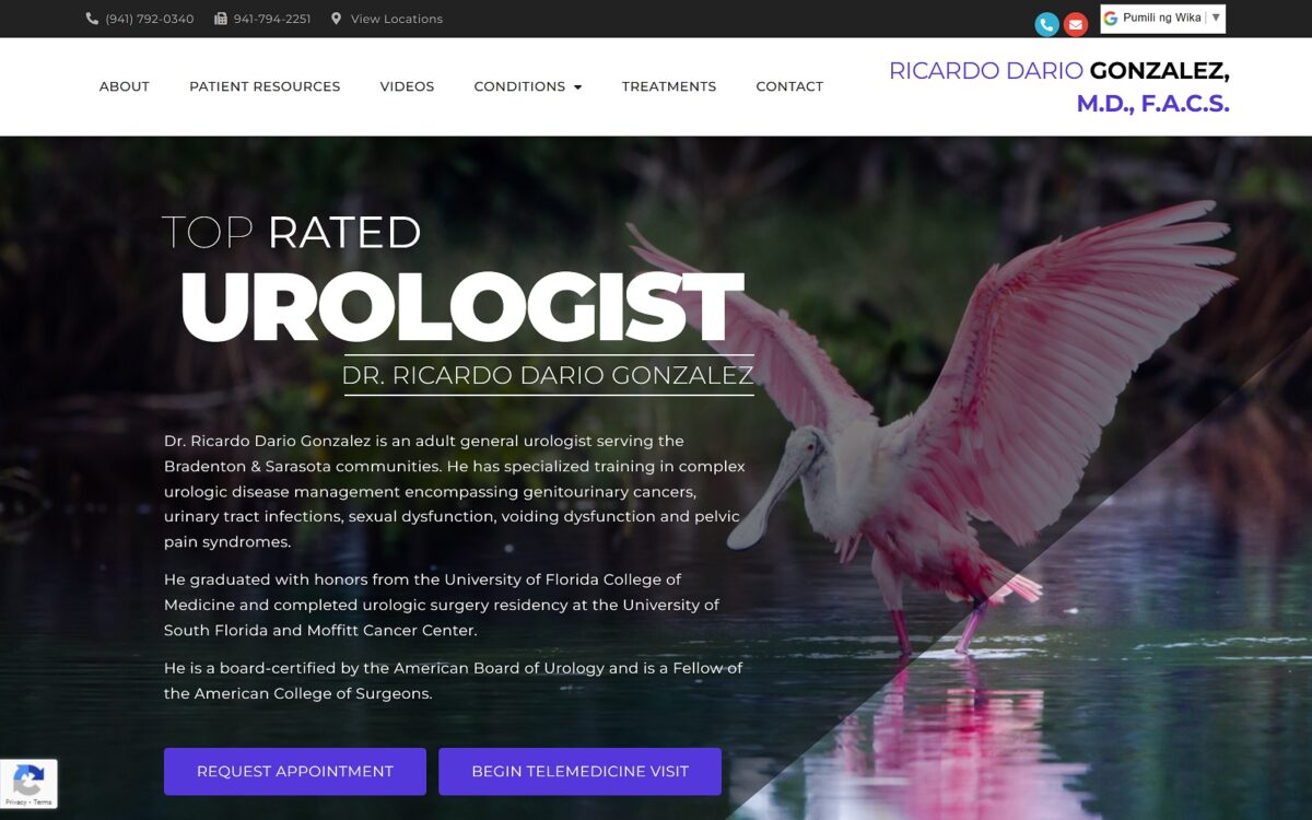 ricardogonzalezmd.com screenshot