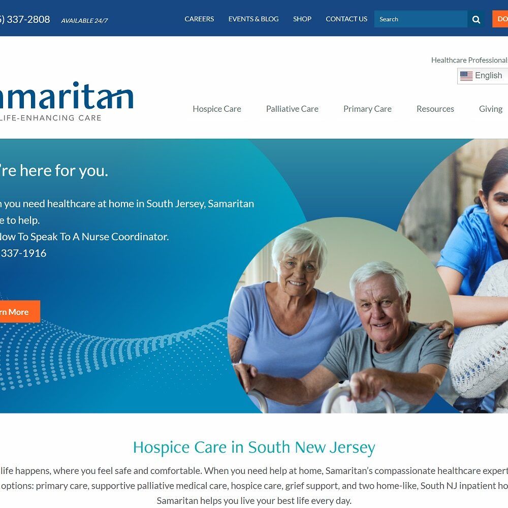samaritannj.org screenshot