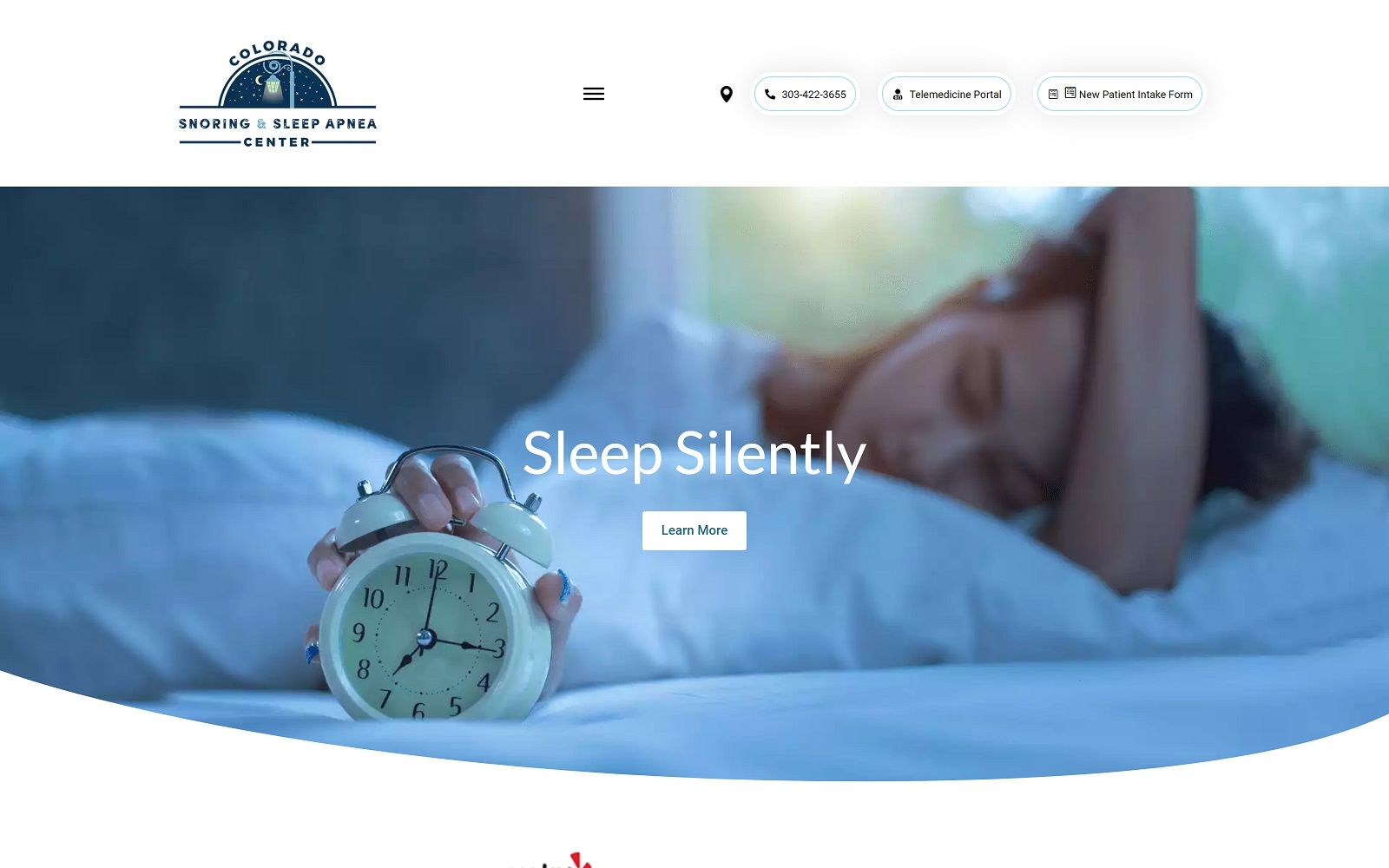 sleepsilently.com screenshot