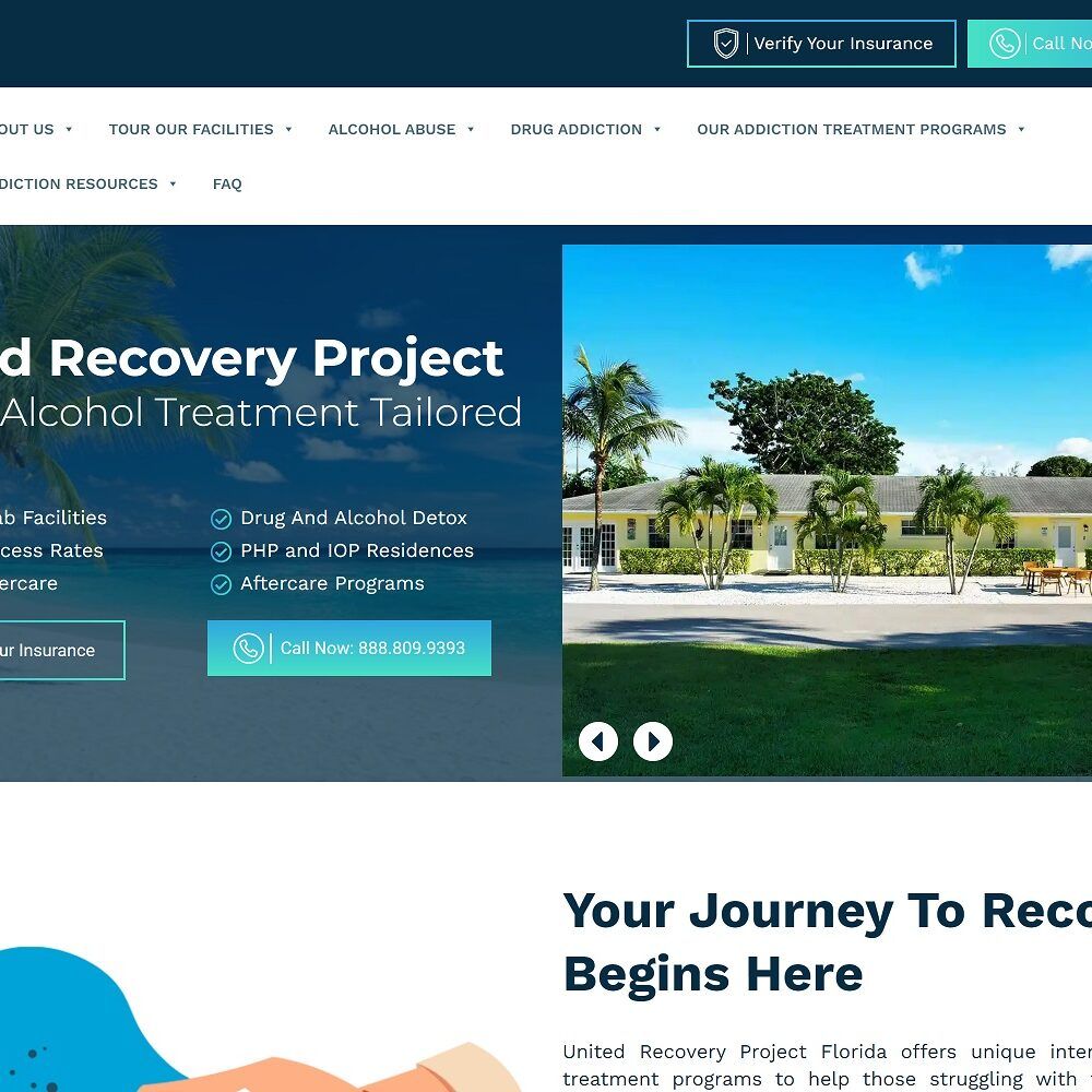 unitedrecoveryproject.com screenshot