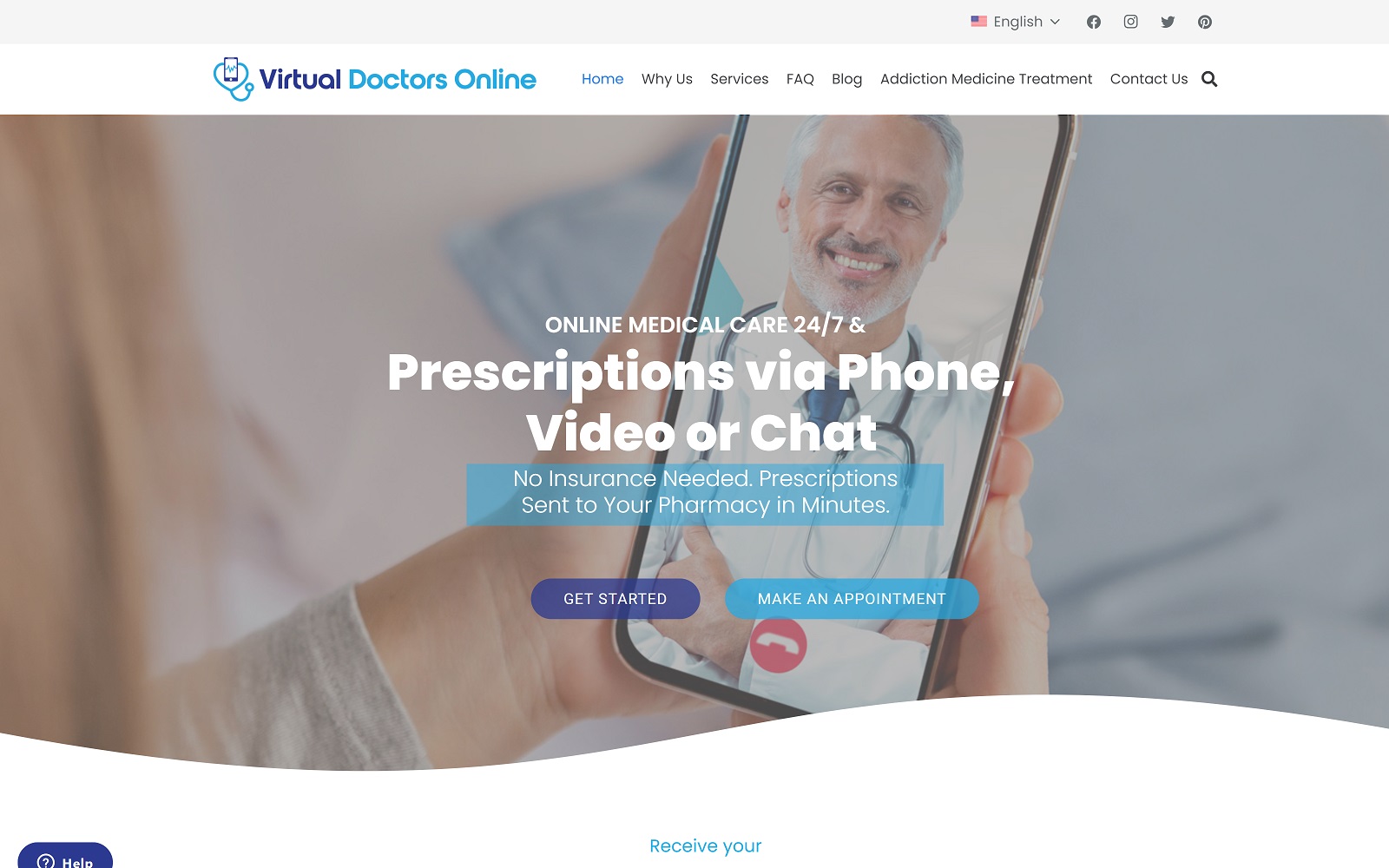 virtualdocsonline.com screenshot