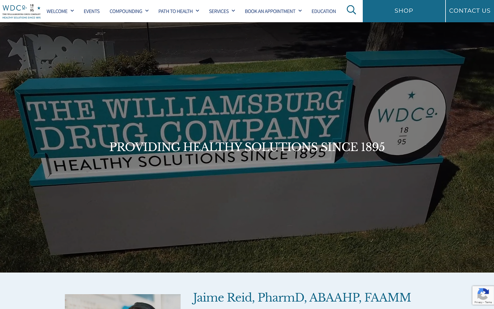 williamsburgdrug.com screenshot
