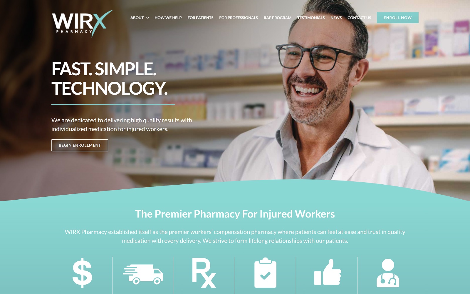 wirxpharmacy.com screenshot