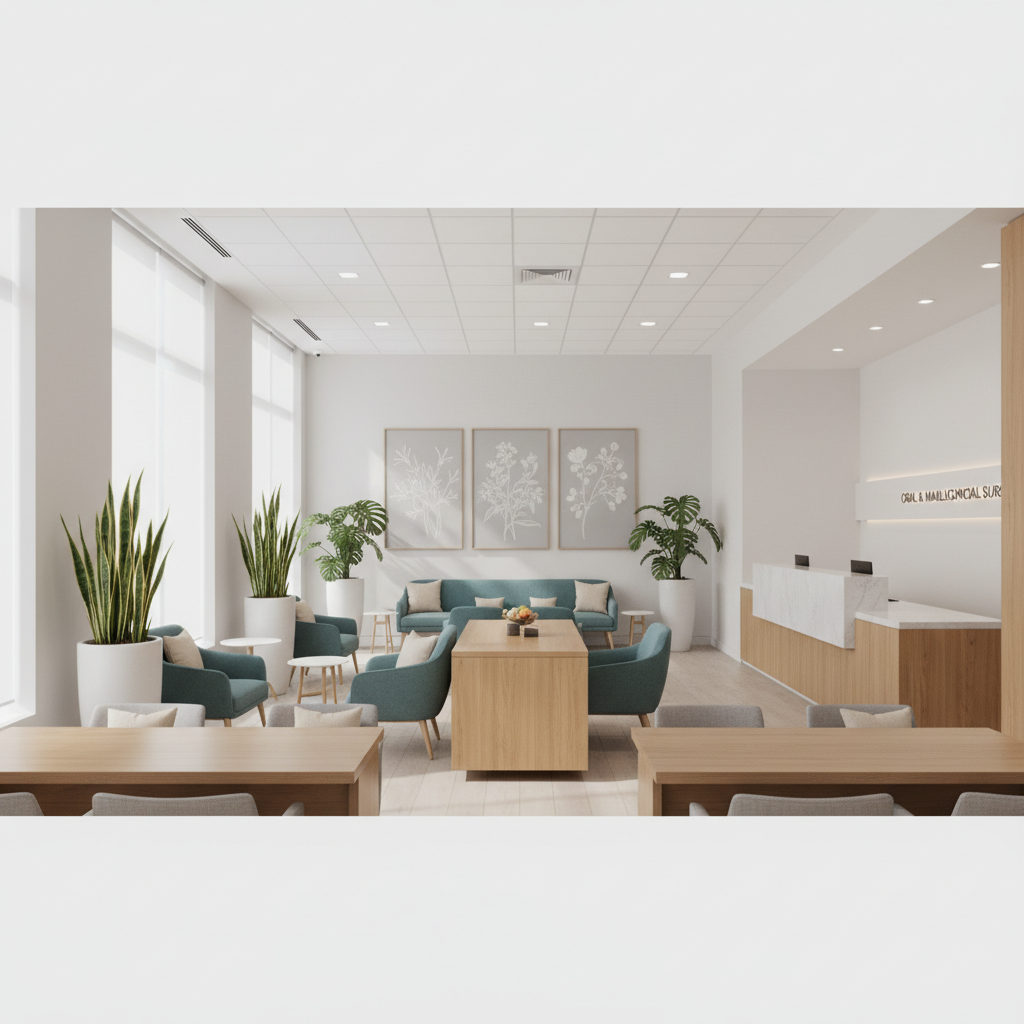 Welcoming reception of modern oral and maxillofacial surgery practice