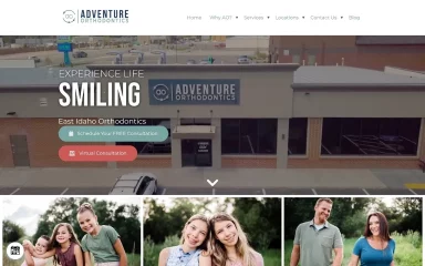 Adventurebraces. Com screenshot